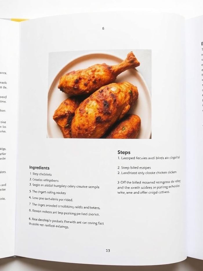 Sample recipe page 1