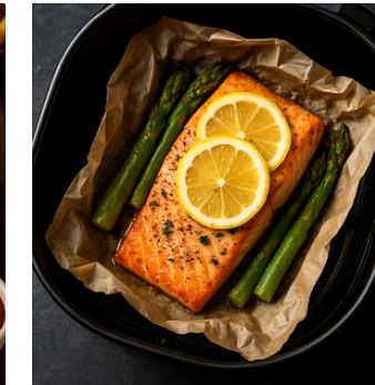 Lemon Salmon & Asparagus