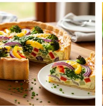 Garden Veggie Quiche